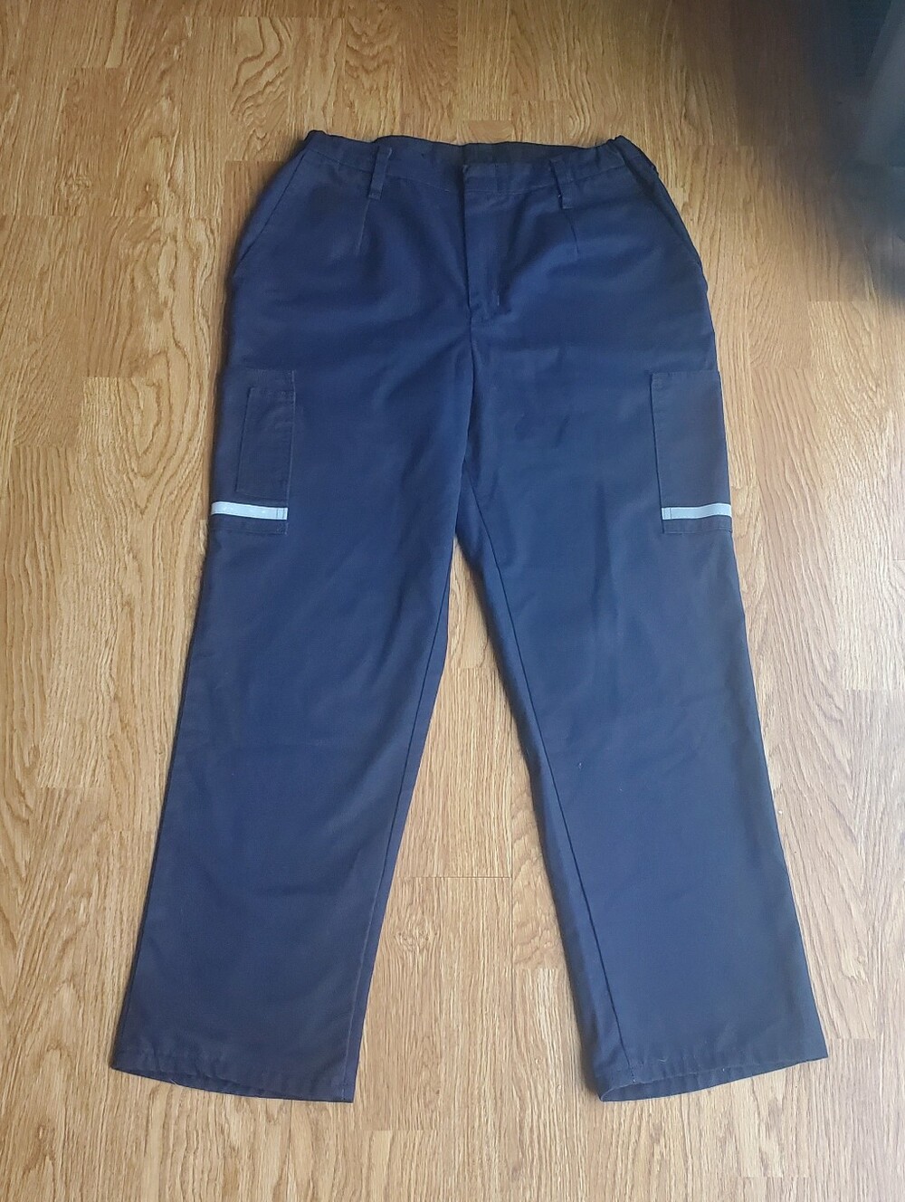 FedEx Navy Cargo Pants with Reflective Strips Size 8